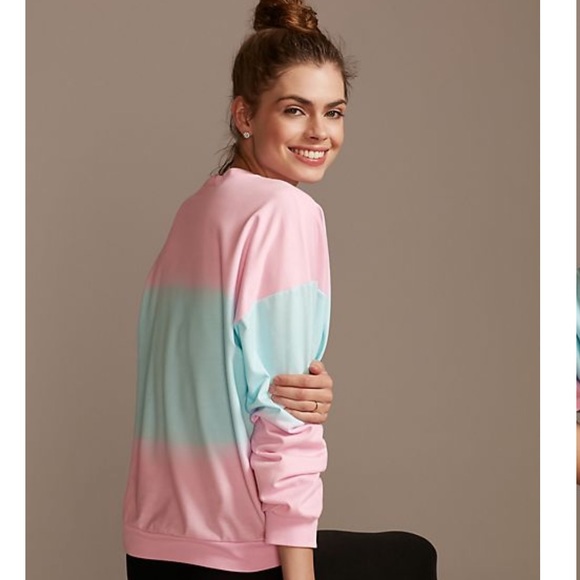 NWT - Bride Vibes Multicolor Lounge Sweatshirt XL - Picture 2 of 2